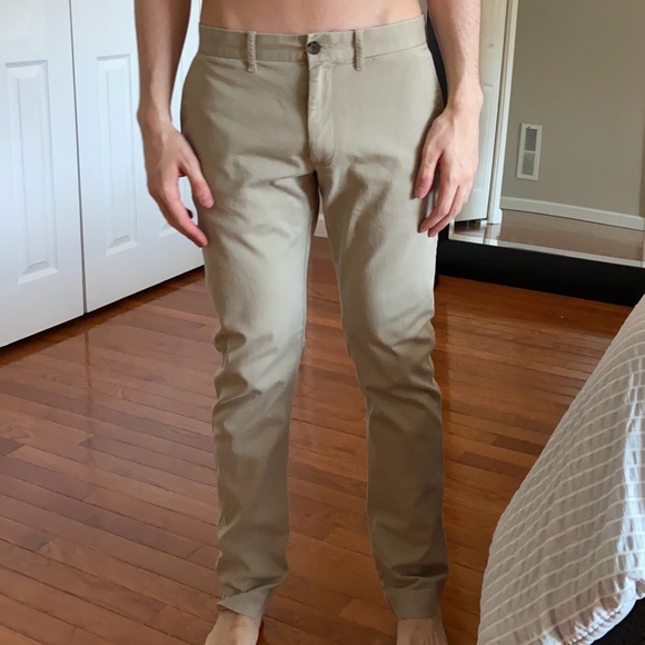 J. Crew Tan Khaki Chino Pants (30W x 32L) - Picture 2 of 7
